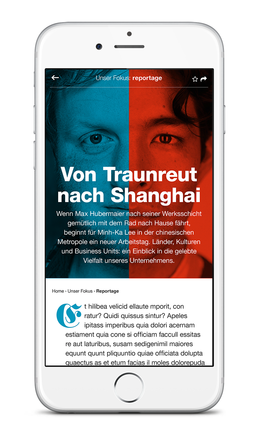 prisma Magazine is published to print, web and native app