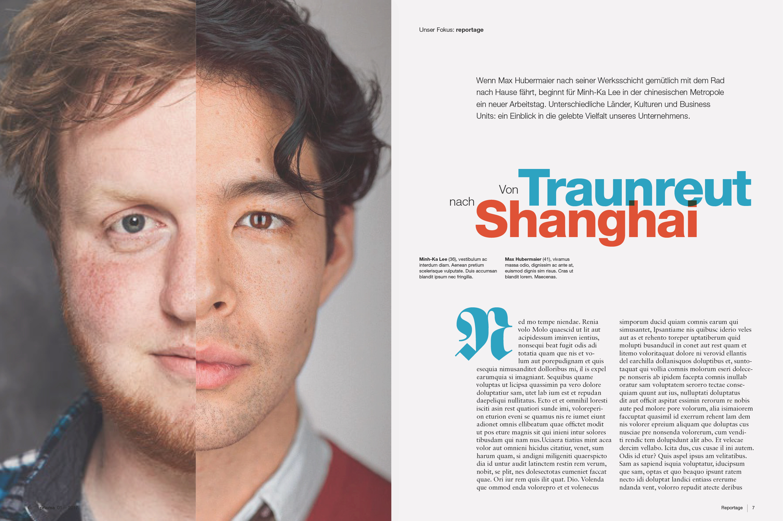 prisma Magazine is published to print, web and native app